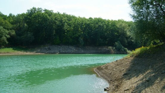 Партизанское водохранилище карта