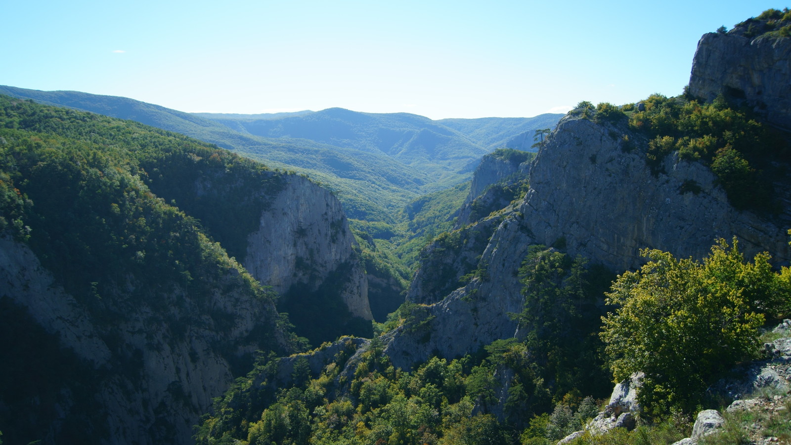Чернореченский каньон Крым